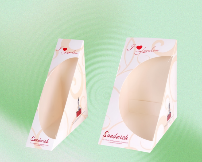 Disposable Sandwich Holder Packaging