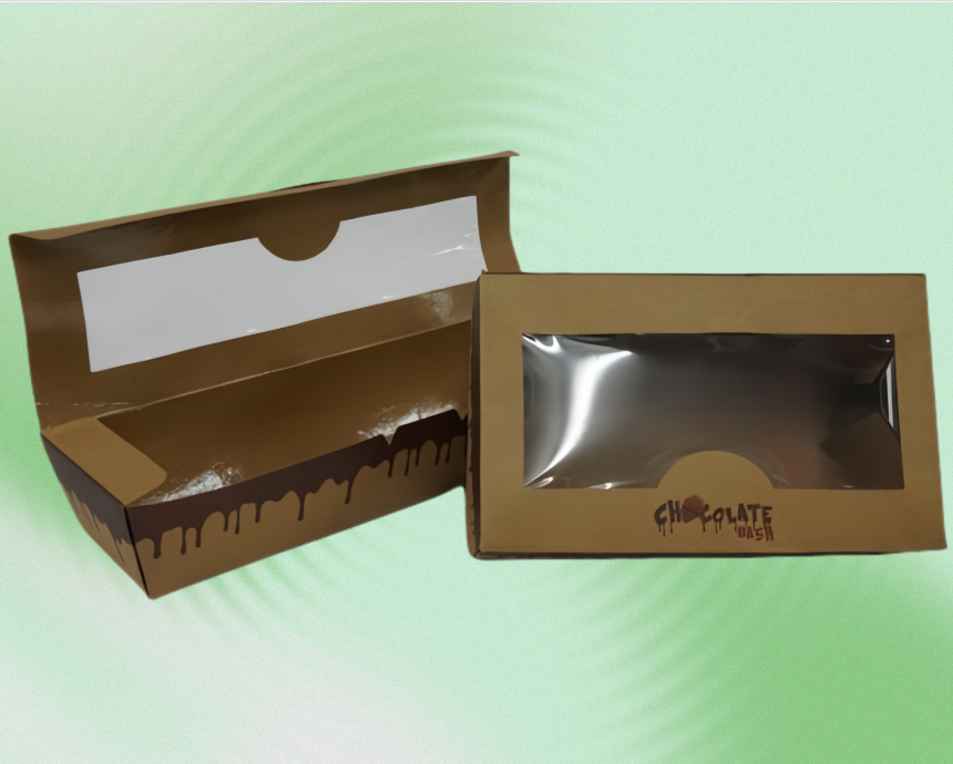 Salad Take Away Box with Window