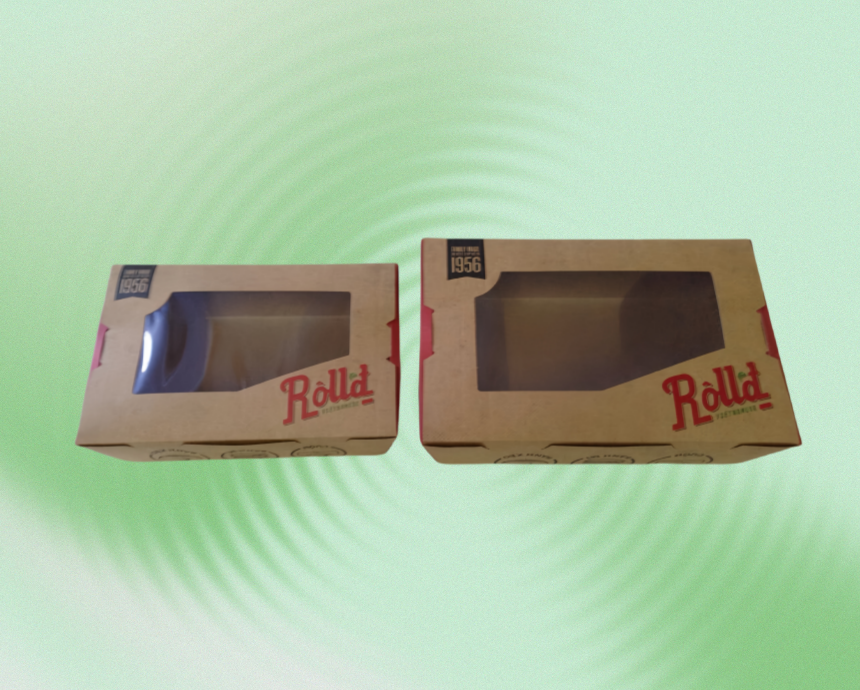 Salad Boxes with Window